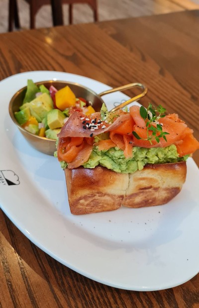 Salmon Avocado Mini Shokupan