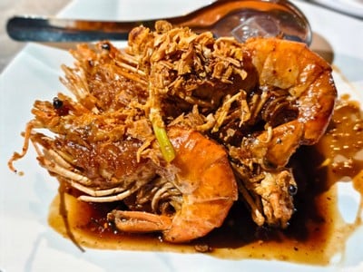 กุ้งซอสมะขาม