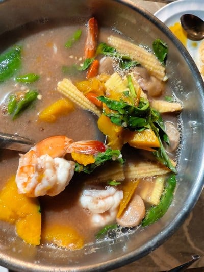 แกงเลียงกุ้ง