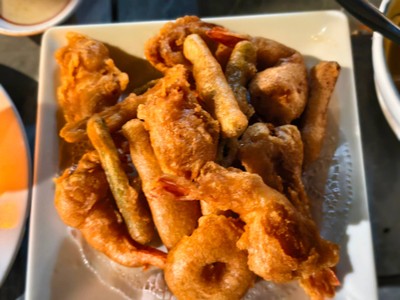 กุ้งชุบแป้งทอด