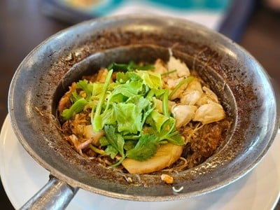 เนื้อปูอบวุ้นเส้น