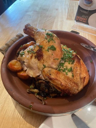 Chicken roasted
