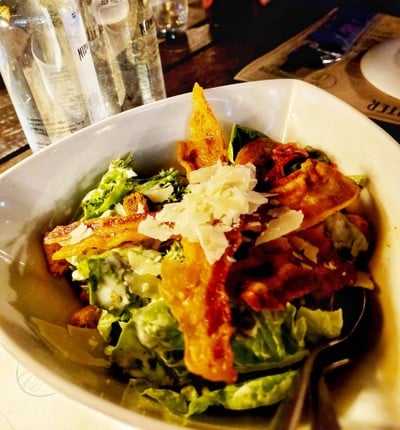 Caesar Bacon Salad