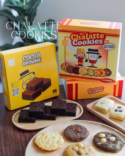Chalatte Cookie คุกกี้พรีเมียม หอมเนยแท้