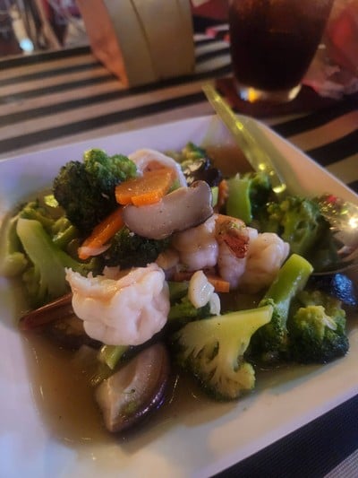 บล็อกโคลี่กุ้ง