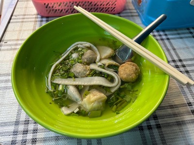 ก๋วยเตี๋ยวเส้นปลา (ไม่งอก)