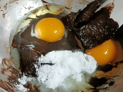 วิธีทำ Double Dark Chocolate Muffins