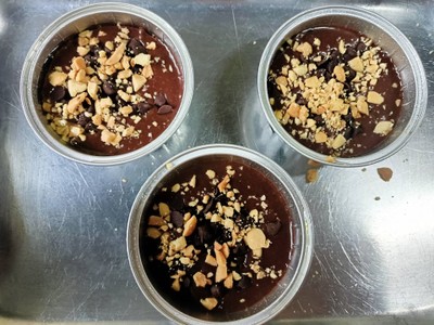 วิธีทำ Double Dark Chocolate Muffins