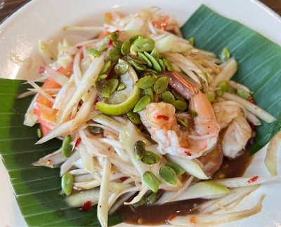 เมนูของร้าน Homnoir หอมนัวร์ somtum&cafe ฉะเชิงเทรา