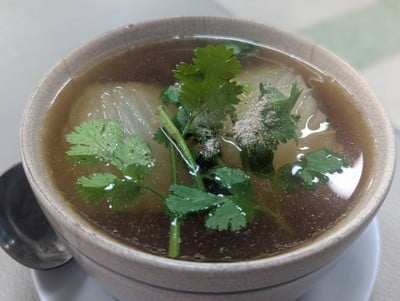 เป็ดตุ๋นฟักมะนาวดอง