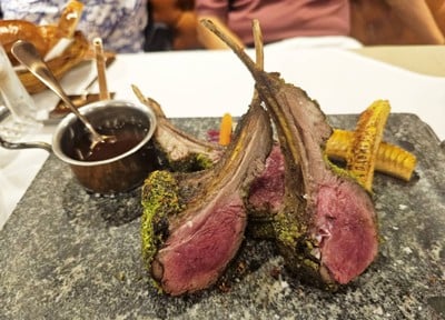 HERB CRUSTED BABY LAMB RACK