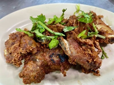 ซี่โครงหมูทอด