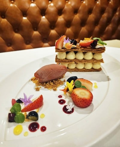 Signature Mixed Berry Mille Feuille