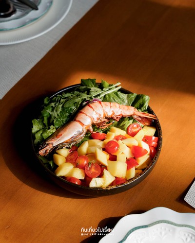 Mango Salsa With Prawn