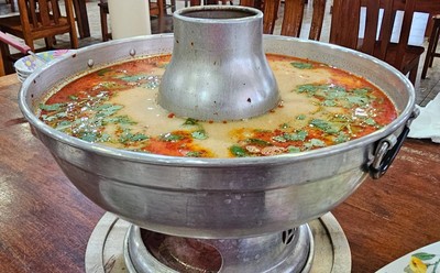 ปลากะพงต้มยำ