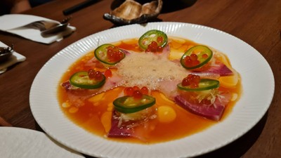 Hamachi Crudo