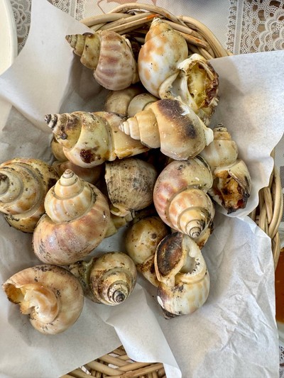 หอยหวานเผา