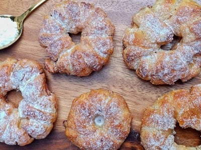 puff pastry apple rings / แอปเปิ้ลพัฟ