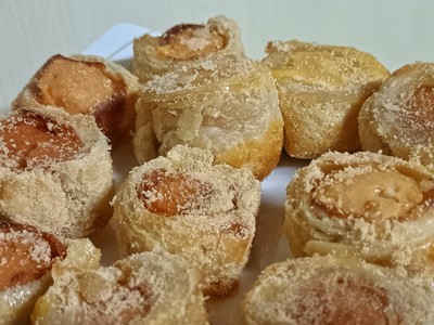วิธีทำ Puff Pastry Sausage Bites วิธีทำ Puff Pastry Sausage Bites