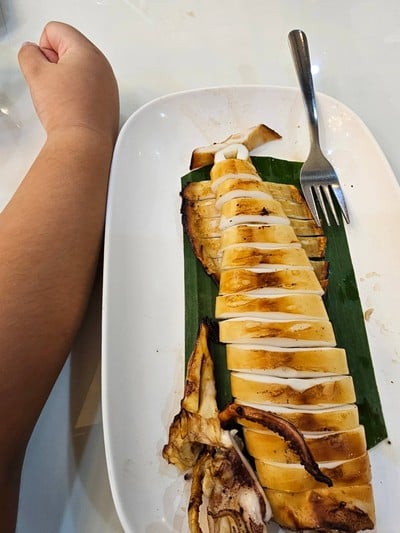 หมึกเผา