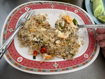 ข้าวผัดกรรเชียงปู