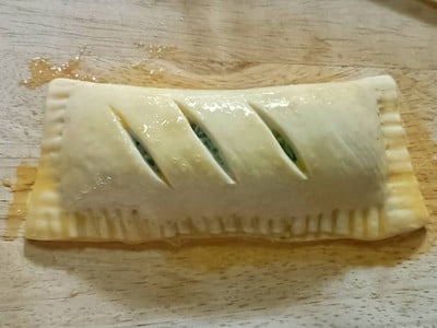 วิธีทำ พายผักโขมชีส / spinach and cheese pie