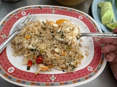 ข้าวผัดกรรเชียงปู