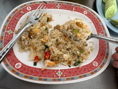 ข้าวผัดกรรเชียงปู