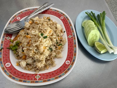 ข้าวผัดกรรเชียงปู