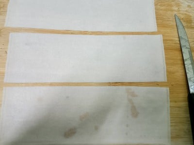 วิธีทำ ปอเปี๊ยะทอดไส้ผักโขมเบคอนชีส