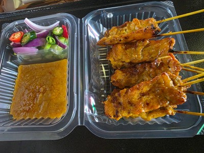 ชุดเล็ก หมูสะเต๊ะ 10 ไม้