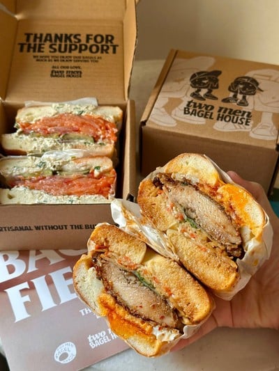 Two Men Bagel House ฺBKK