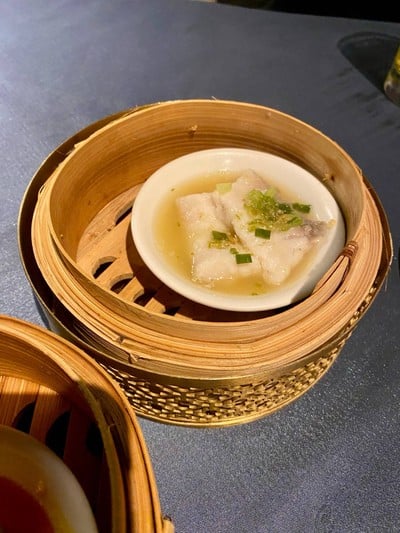 ปลากระพงนึ่งมะนาว