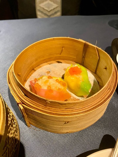 ขนมจีบกุ้งไข่คู่