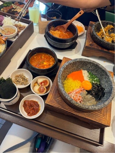 Crab Fat Dolsot Bibimbap