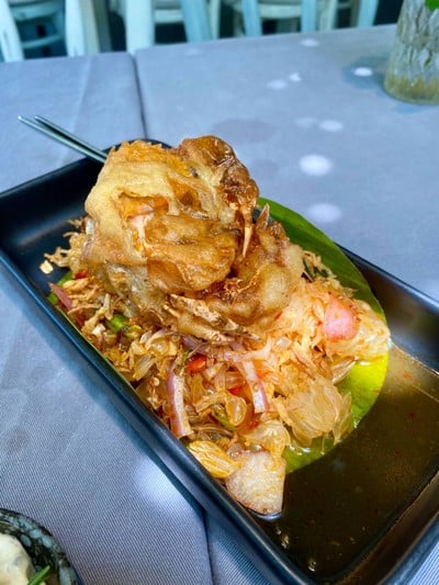 ยำส้มโอปูนิ่ม