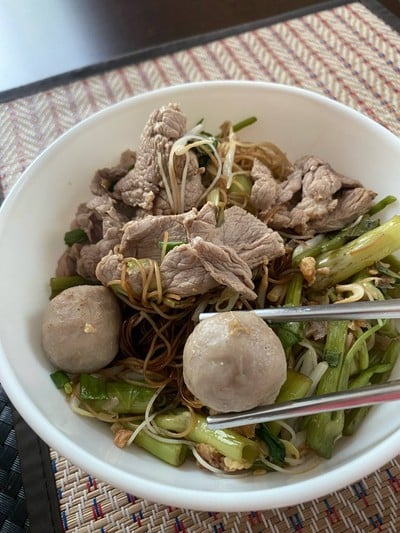 ก๋วยเตี๋ยวเนื้อ