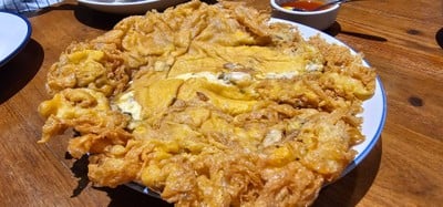 ไข่เจียวหอยนางรม