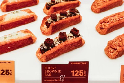 ครัวซองต์เมนูน้องใหม่ "Croissant bar " จากร้าน Eric Kayser