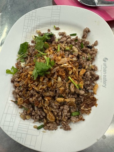 หมูสับผัดหนำเลี้ยบ