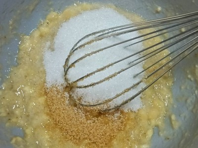 วิธีทำ เค้กกล้วยหอม / banana cake