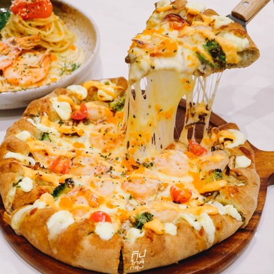 Pizza Maru พิซซ่าสัญชาติเกาหลี กับเมนูใหม่ Mentaiko Series