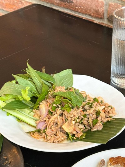 ลาบหมู ไม่ใส่เครื่องใน