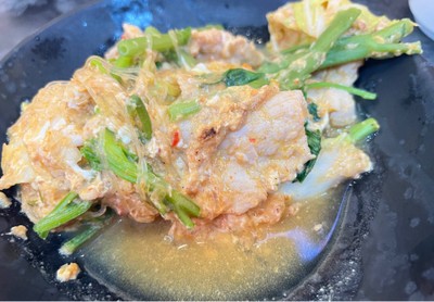 สุกี้หมูผัดแห้ง