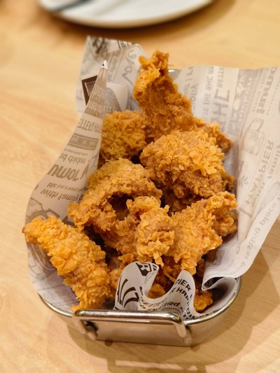 หนังไก่ทอดกรอบ