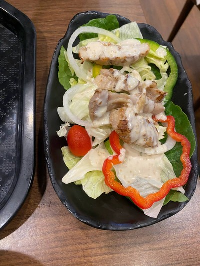 Grilled chicken salad
