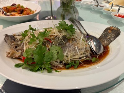 ปลาบู่นึ่งซีอิ๊ว