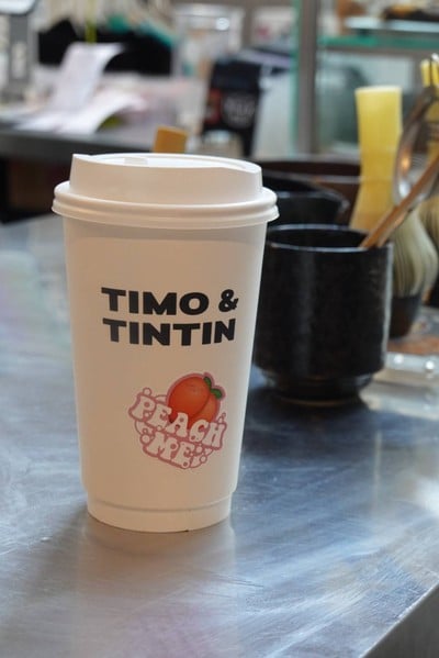 เมนูของร้าน Timo and Tintin