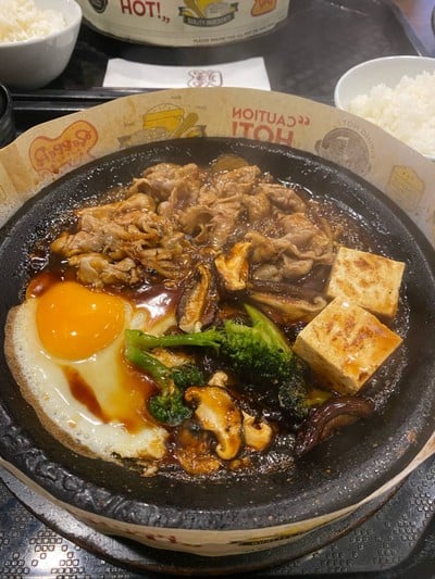 Pork sukiyaki