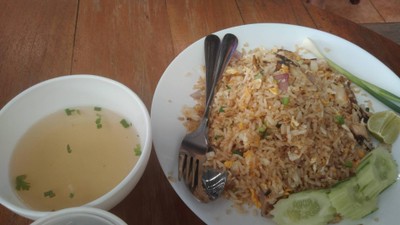 เมนูของร้าน เปิ้ลอาหารตามสั่ง